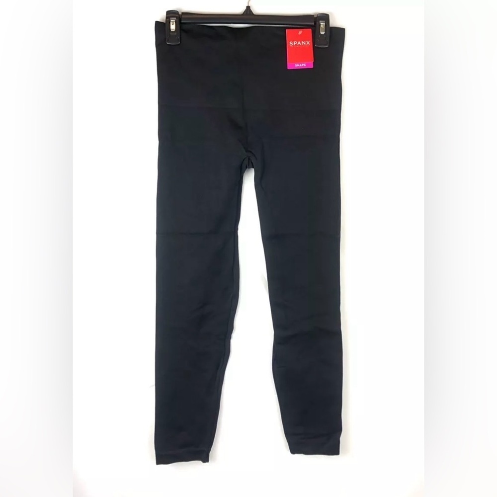 Spanx Women’s Black Seamless Leggings Size XL
